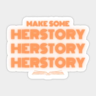 Make Herstory Sticker